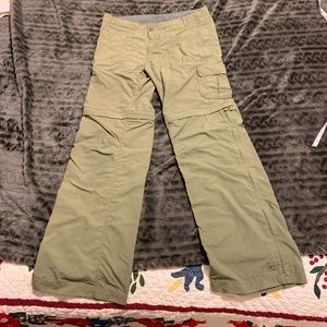 REI girls convertible pants